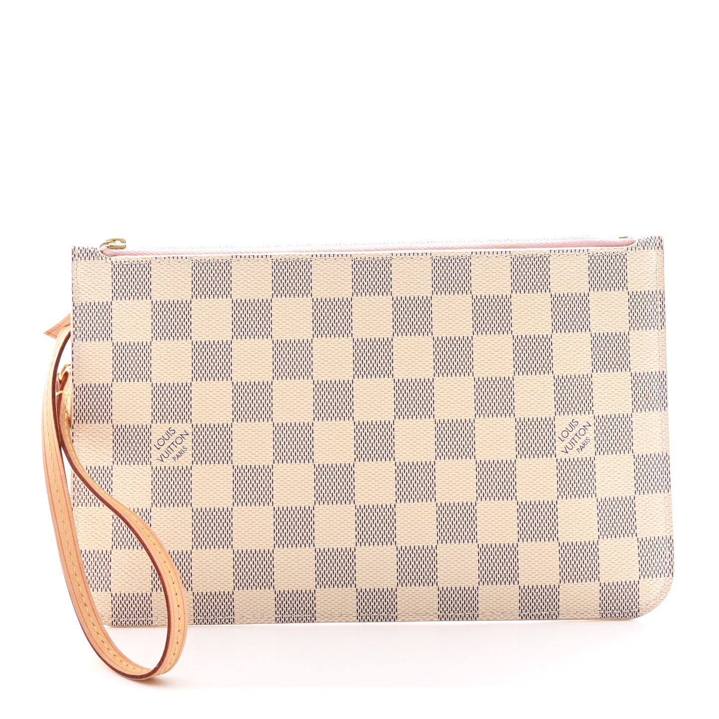 Damier Azur Neverfull MM GM Pochette Rose Ballerine