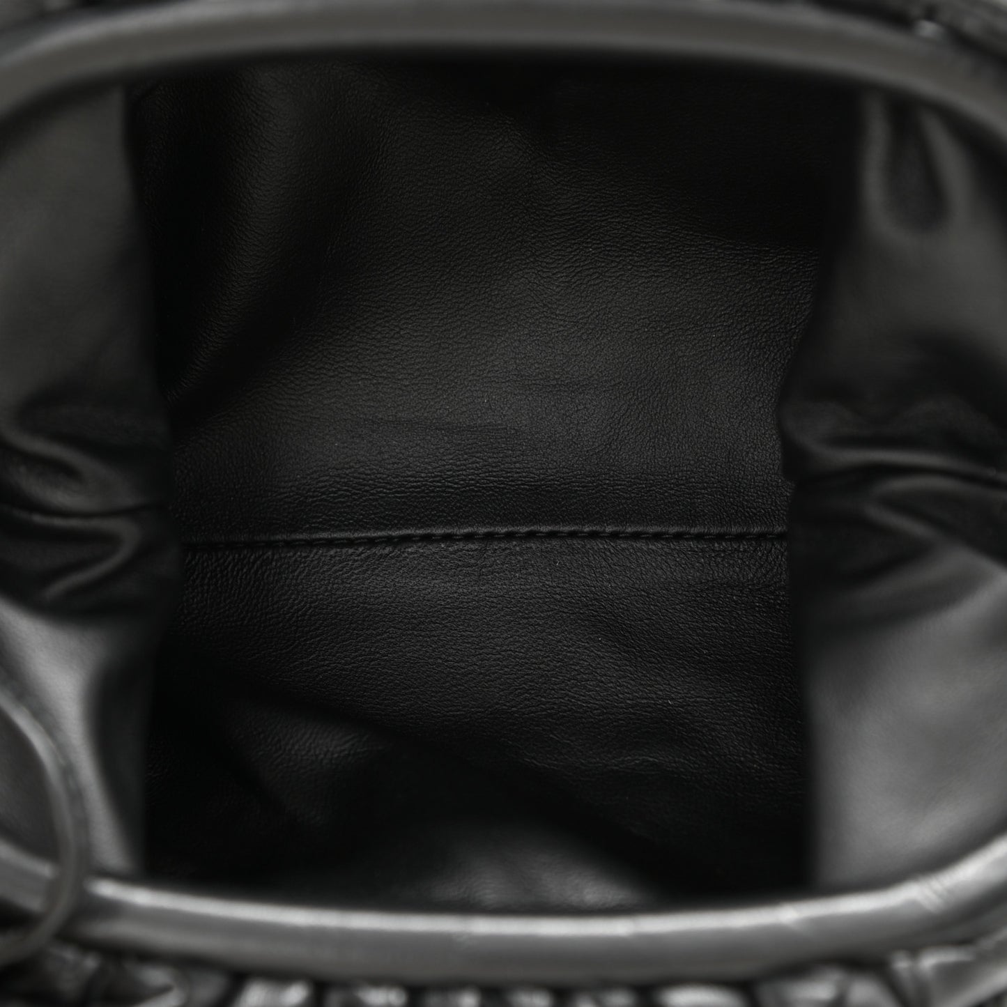 Nappa Intrecciato The Mini Pouch Black