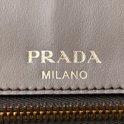 Prada Saffiano Flap Shoulder Bag Argilla 5 of 8