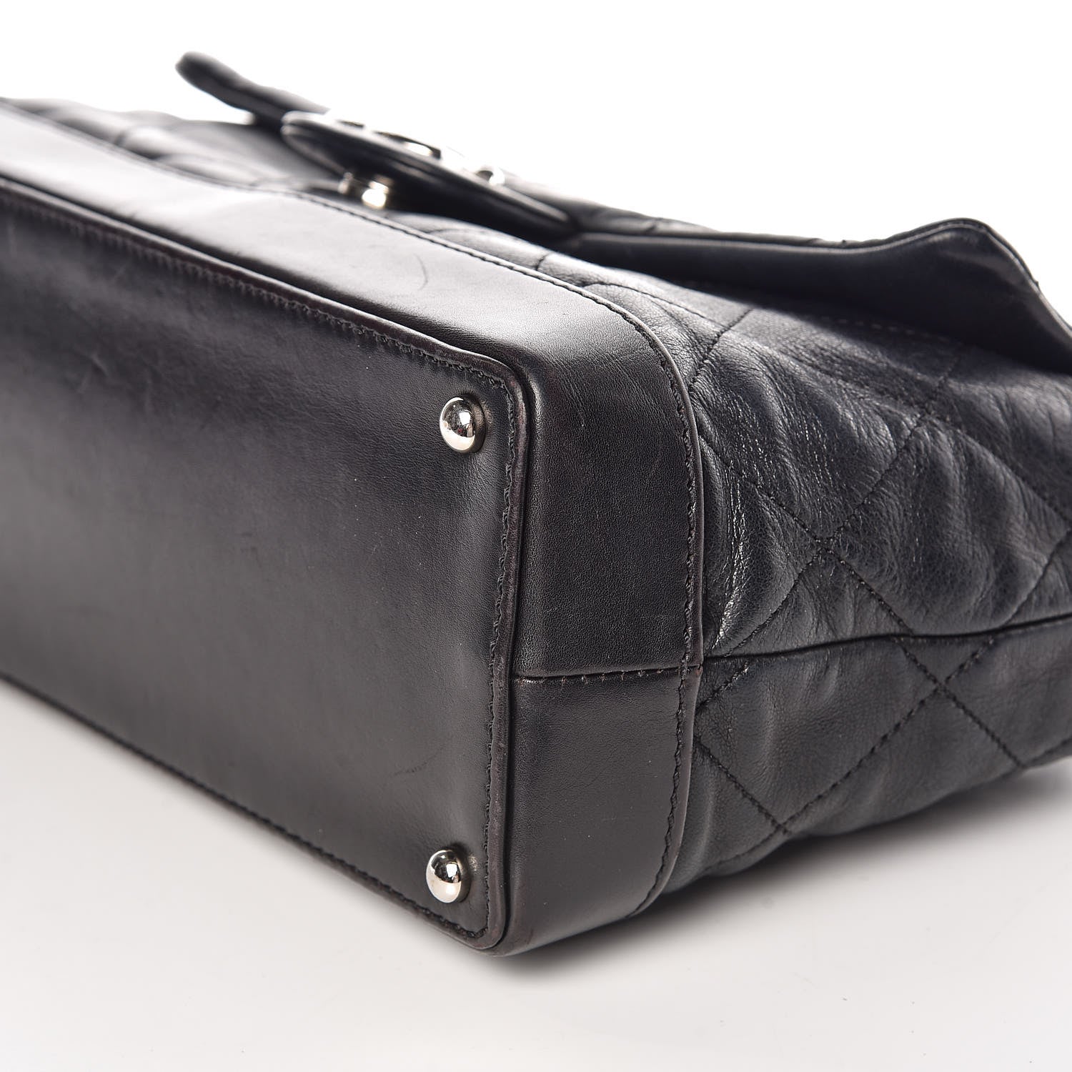 Chanel Calfskin Quilted VIP Flap Black 6 of 10