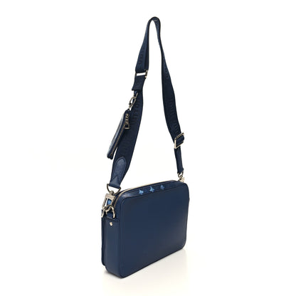 Louis Vuitton Monogram Ink Watercolor Trio Messenger Bag Blue 3 of 12