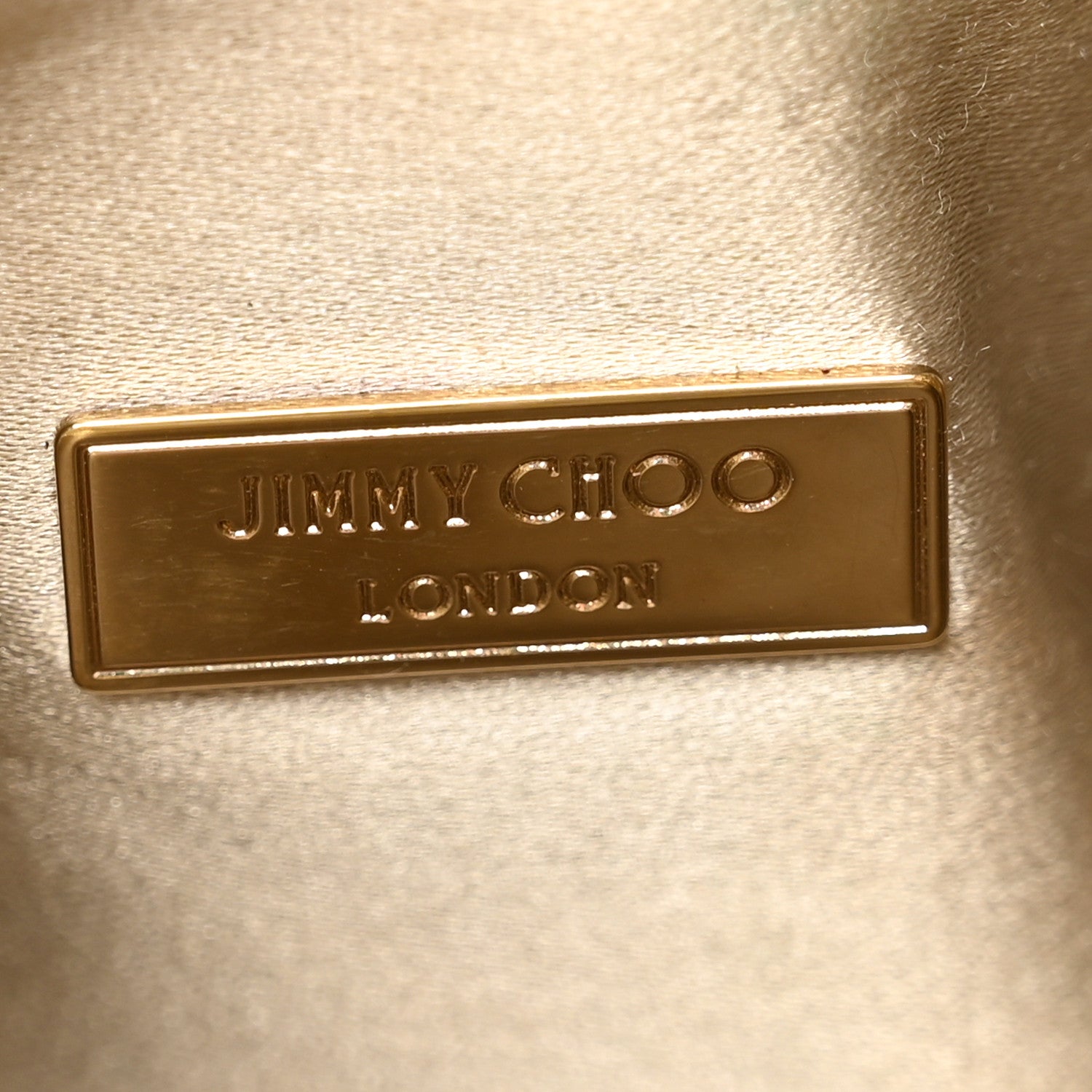 Jimmy Choo Metallic Woven Bon Bon Bag Champagne 6 of 12