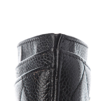 Chanel Caviar Quilted Card Holder Black 12 of 13