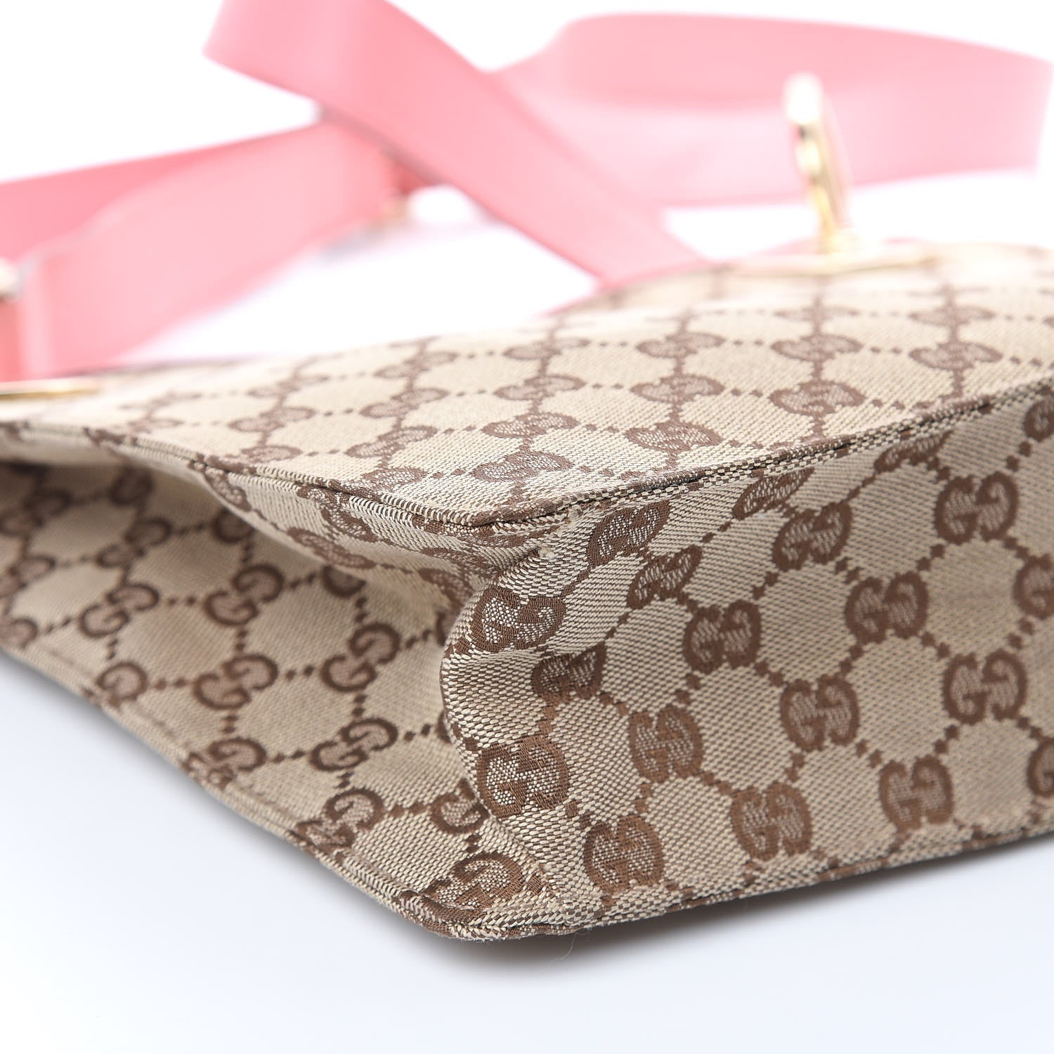Gucci Monogram Eclipse Messenger Bag Pink 8 of 14