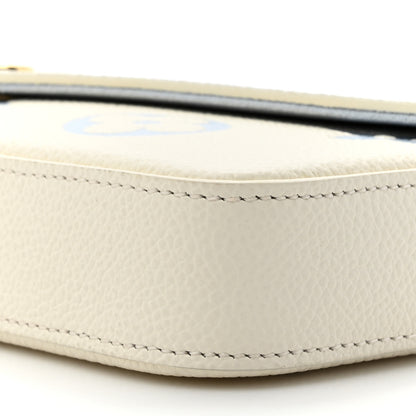 Louis Vuitton Empreinte Monogram Giant By The Pool Felicie Pochette Chain Wallet  Latte Candy Blue 12 of 12