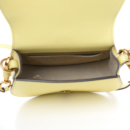 Chloe Calfskin Suede Small Nile Bracelet Bag Lemonade 5 of 14