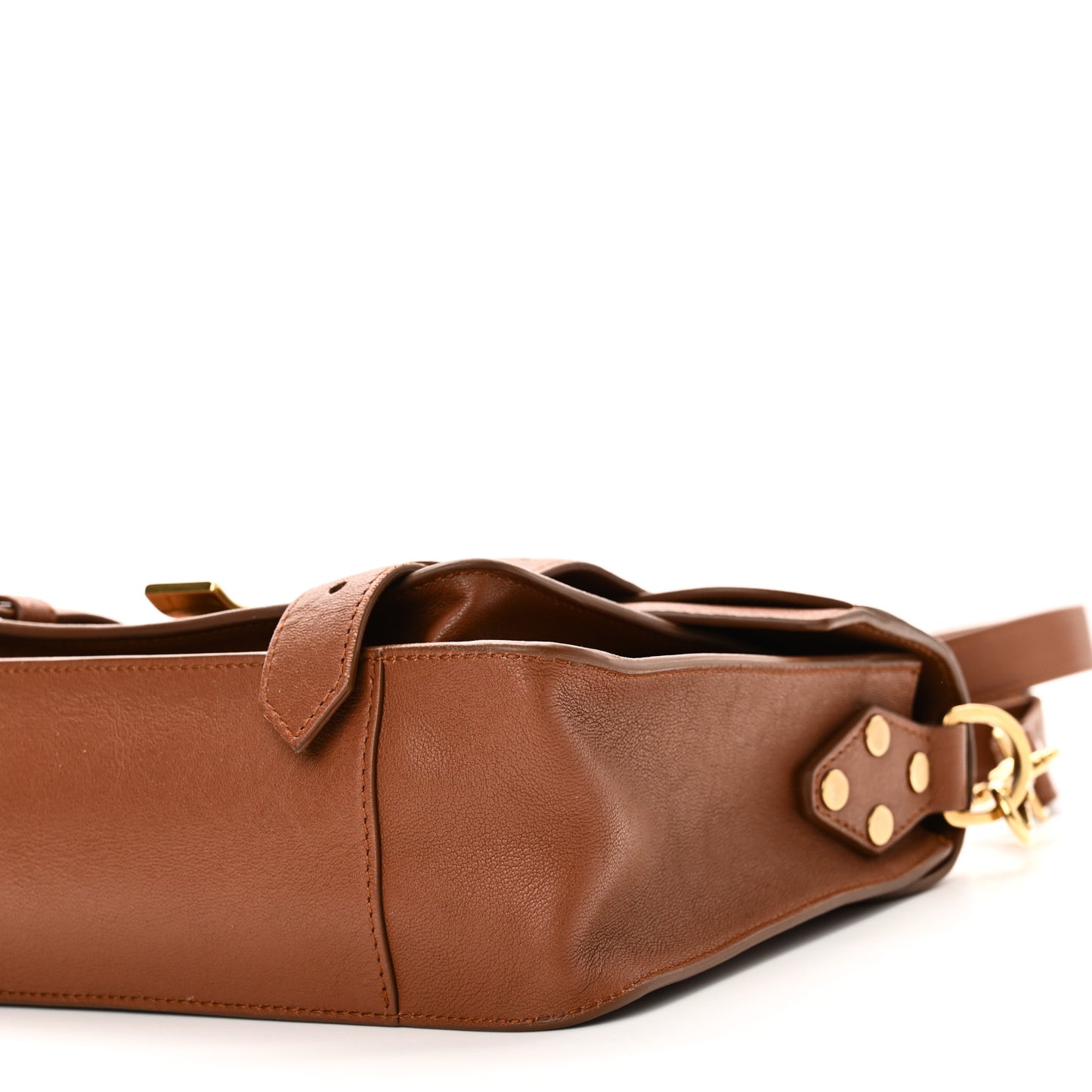 Lambskin Tiny PS1 Satchel Saddle