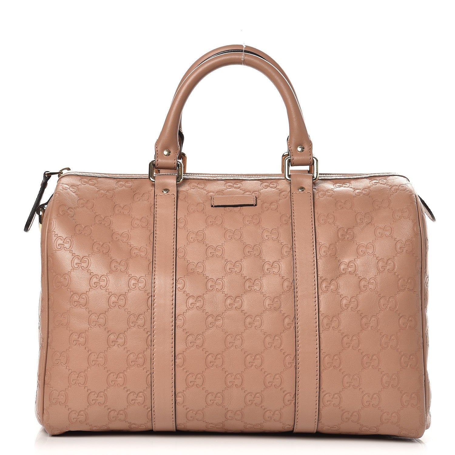 Gucci Guccissima Medium Joy Boston Winter Rose 1 of 12