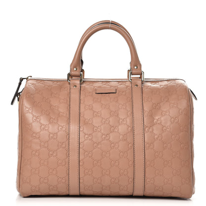 Gucci Guccissima Medium Joy Boston Winter Rose 1 of 12
