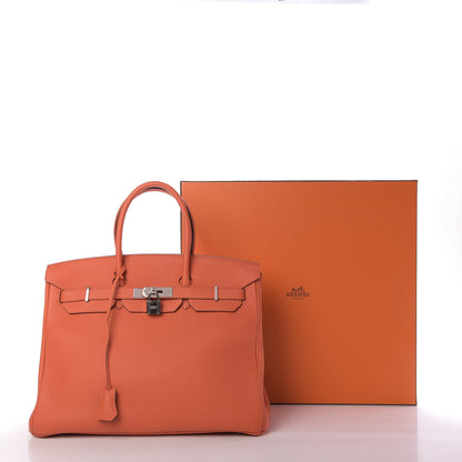 Hermes Togo Birkin 35 Feu 10 of 11