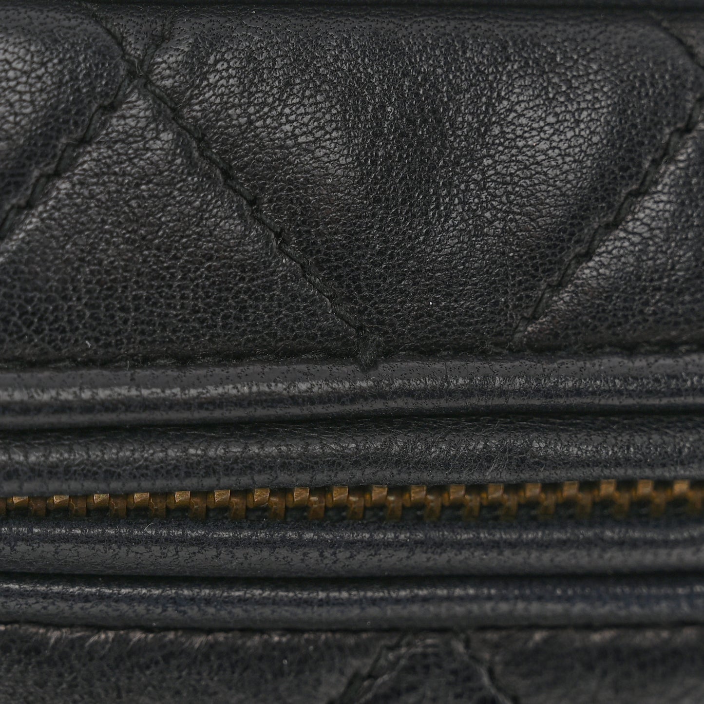 Lambskin Quilted Tassel Shoulder Bag Black