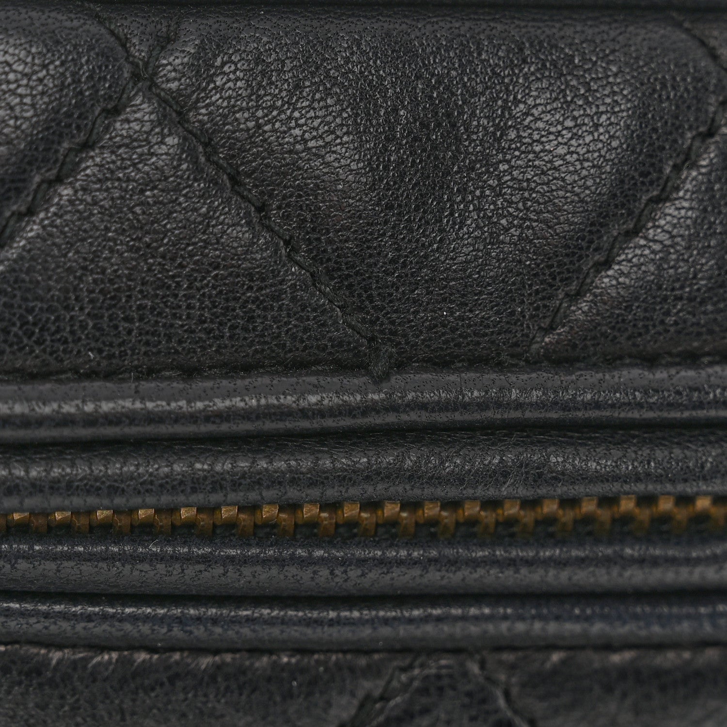 Chanel Lambskin Quilted Tassel Shoulder Bag Black 12 of 13