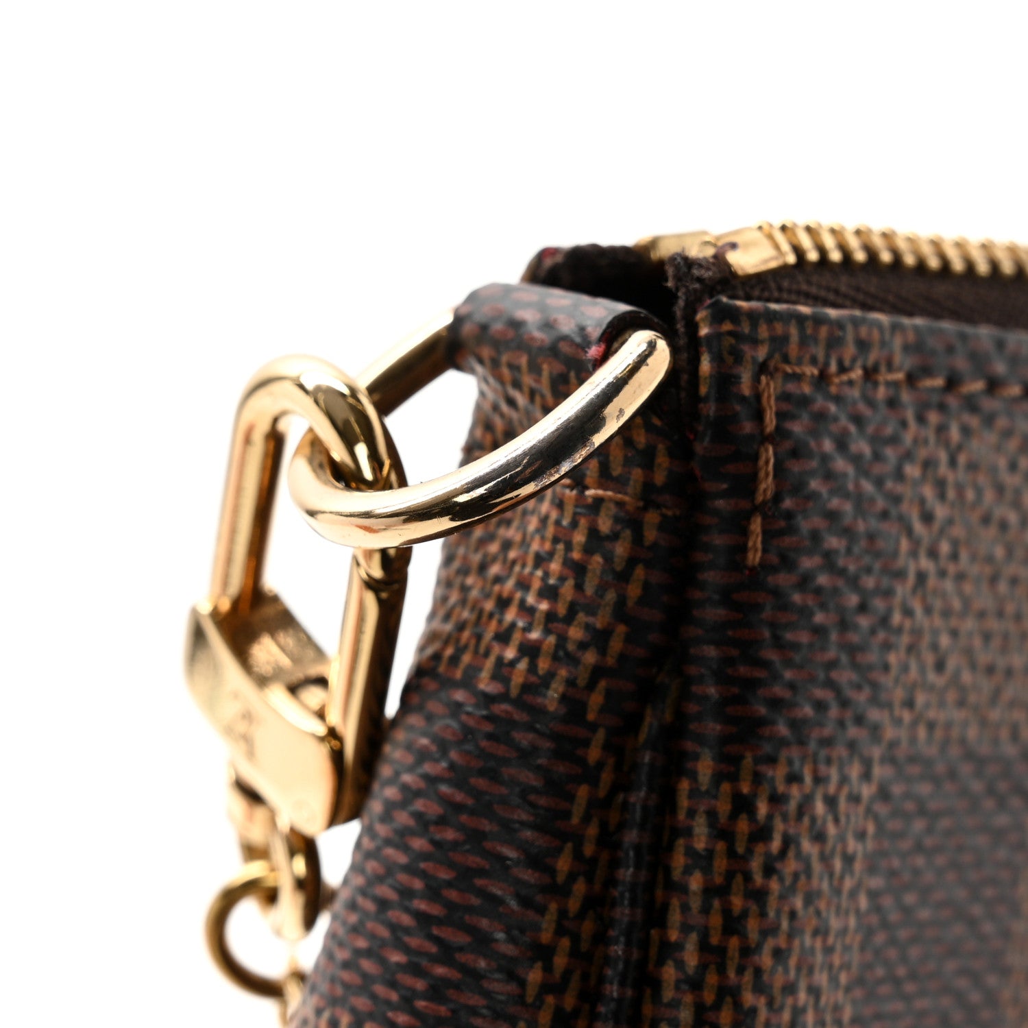 Louis Vuitton Damier Ebene Mini Pochette Accessories 9 of 13