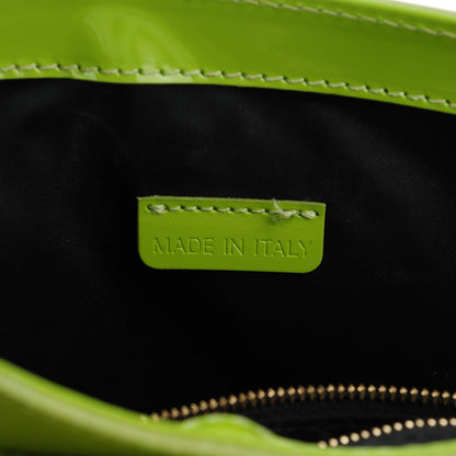 Burberry Patent Small Leigh Crossbody Bag Lemon Green 7 of 8