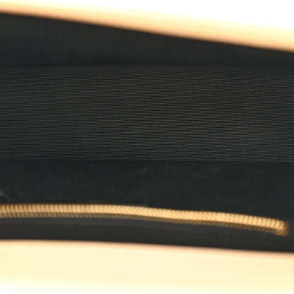 Saint Laurent Grain De Poudre Matelasse Chevron Large Monogram Satchel Nude Powder 5 of 12