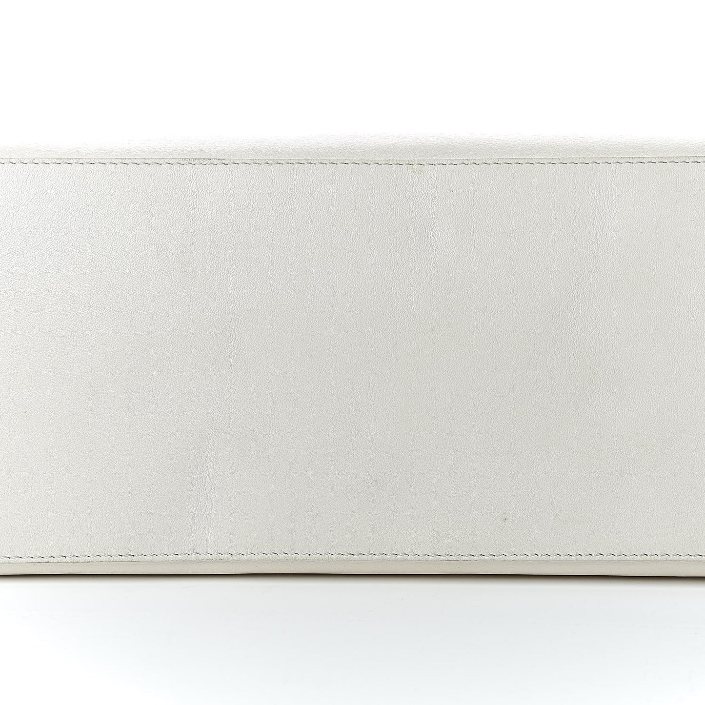 Calfskin Large Essential 31 Rue Cambon Tote White Black