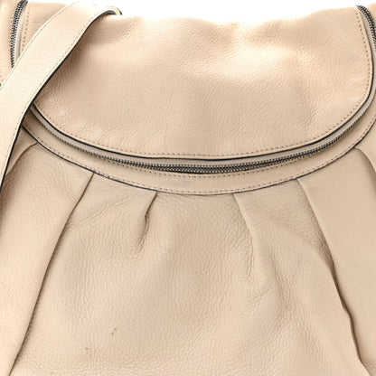 Gucci Pebbled Calfskin Medium Icon Bit Shoulder Bag Ivory 8 of 17