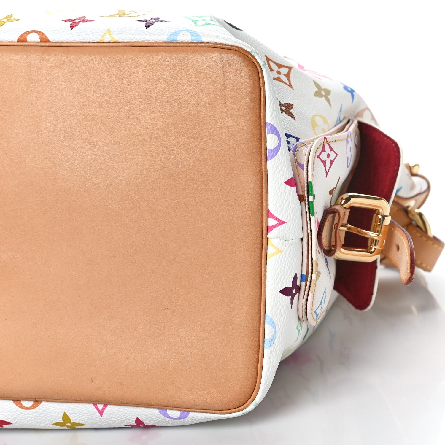 Louis Vuitton Monogram Multicolor Petit Noe White 8 of 9
