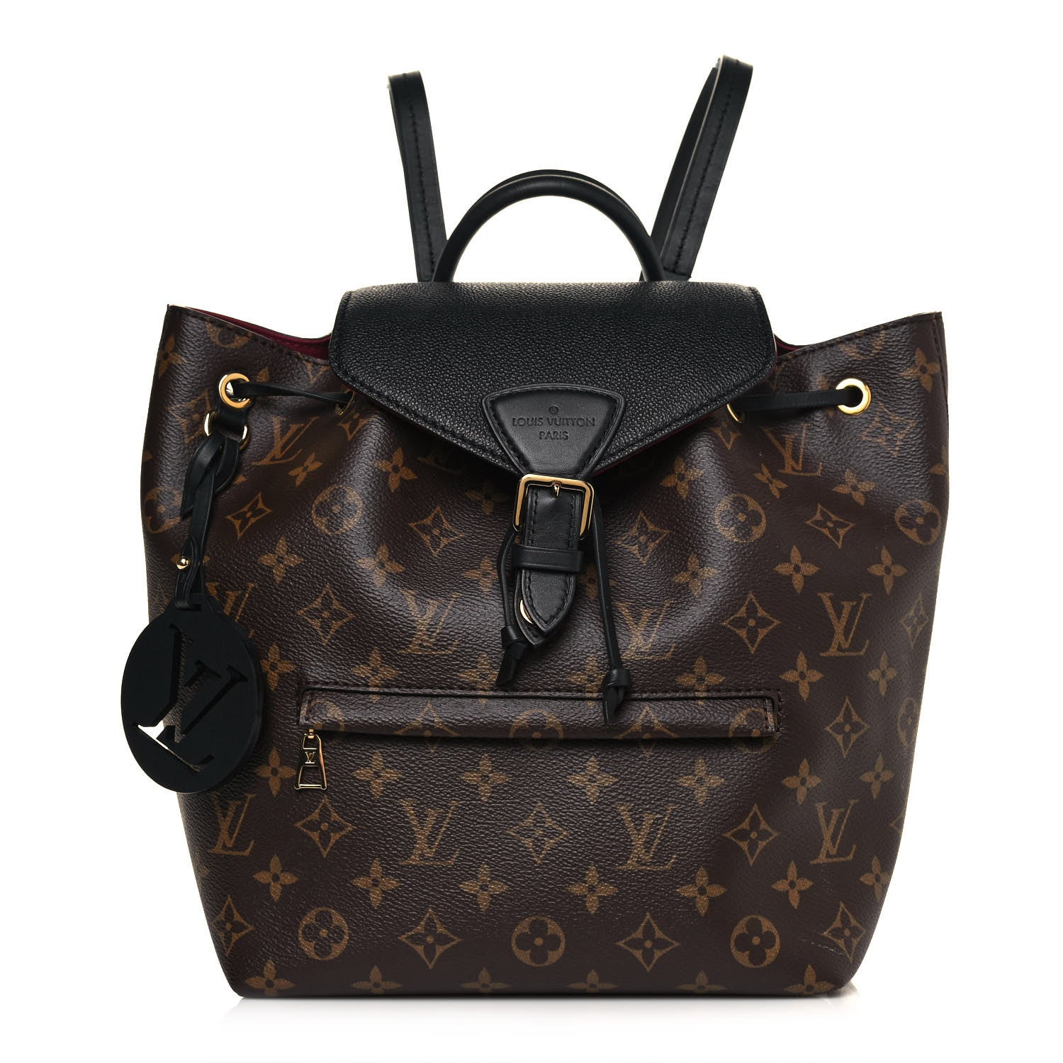 Louis Vuitton Monogram Montsouris PM Black 1 of 14