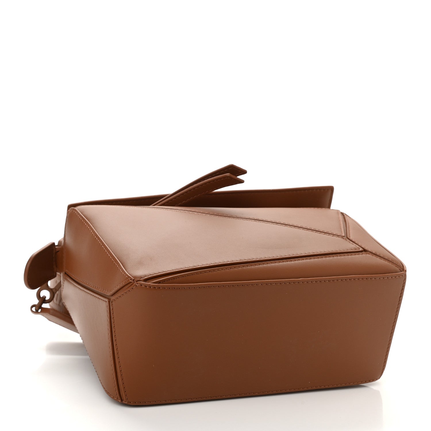 Loewe Satin Calfskin Small Puzzle Bag Pecan 3 of 6