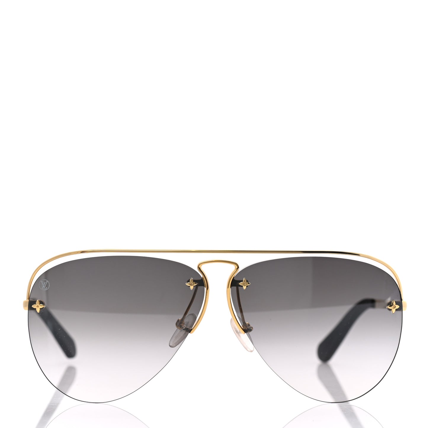 Monogram Grease Gradient Sunglasses Z1045W Grey