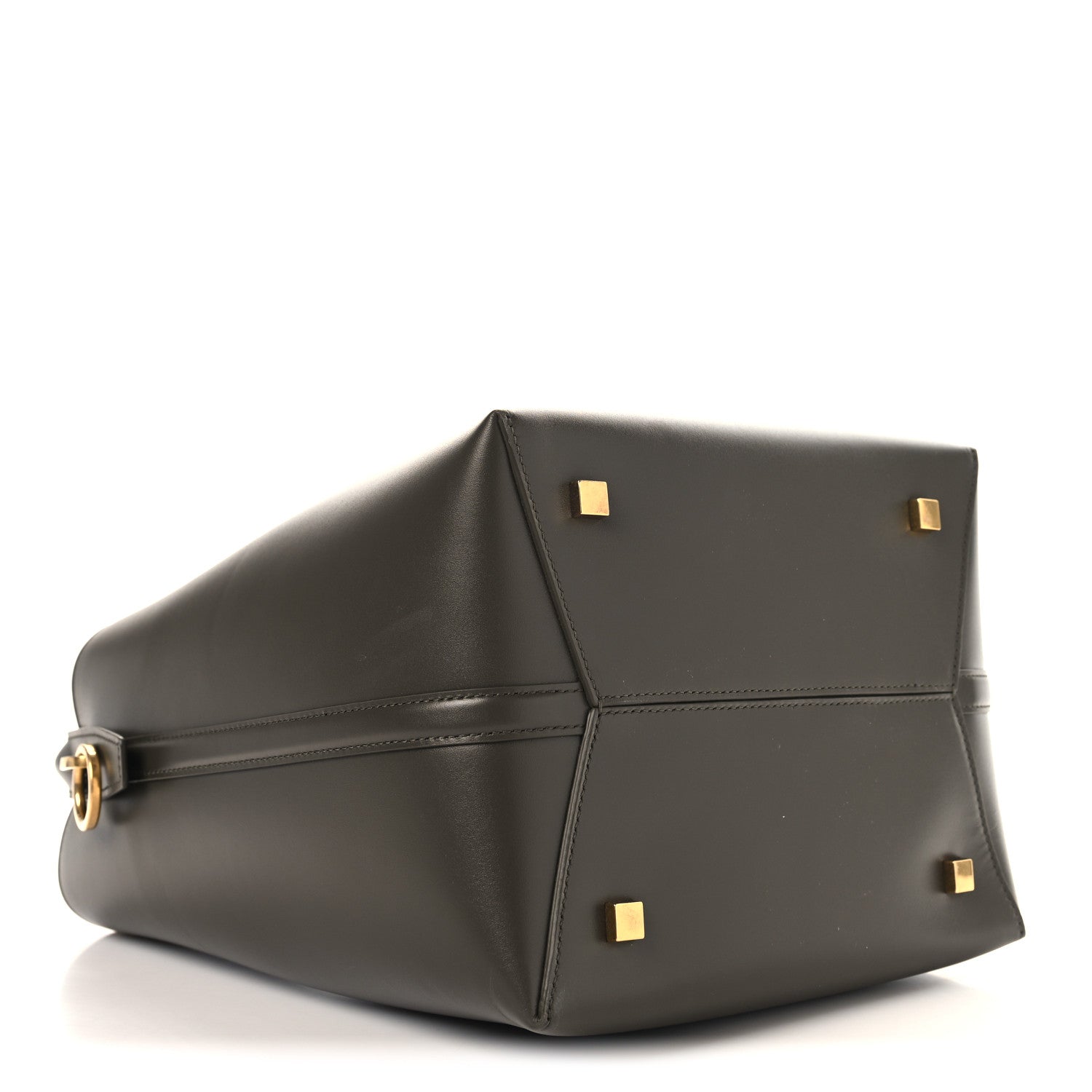Saint Laurent Shiny Calfskin Le 37 Bucket Bag Deep Musk 4 of 10