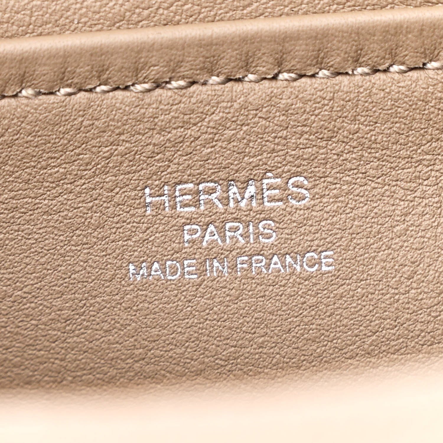 Hermes Veau Grizzly Swift Mini Lindy 20 Gris Caillou Etoupe 6 of 11