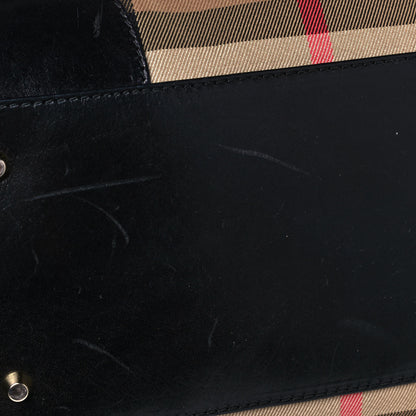 Burberry House Check Canterbury Tote Black 8 of 10