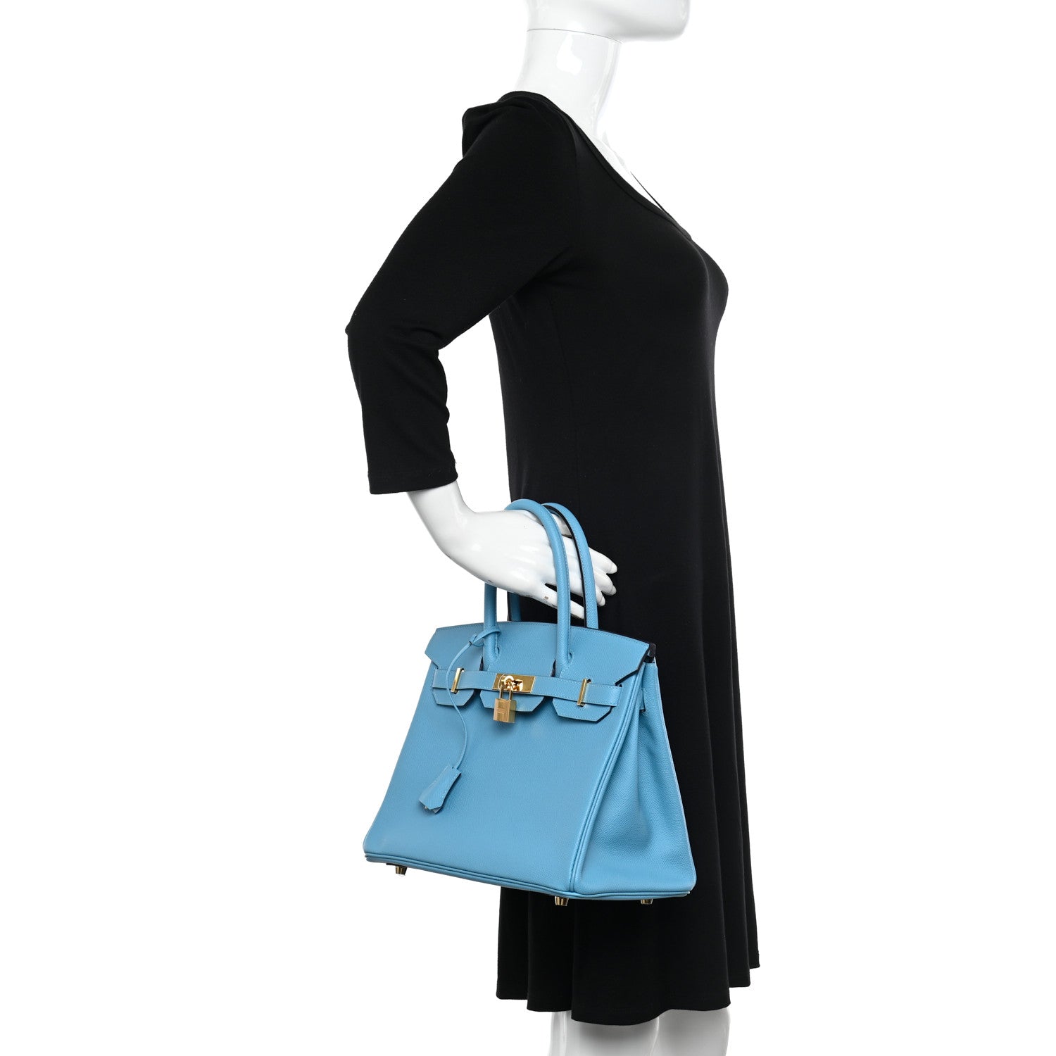 Hermes Epsom Birkin 30 Bleu Du Nord 2 of 12