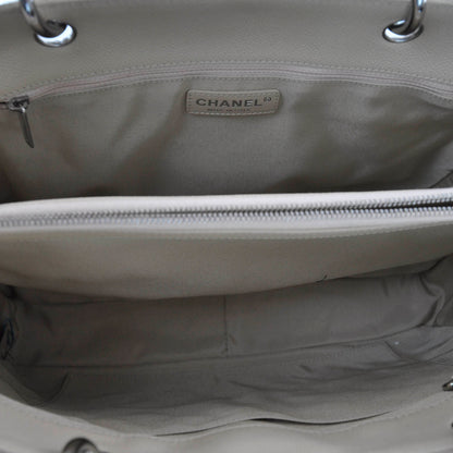 Chanel Caviar Quilted Grand Shopping Tote GST Beige 7 of 9
