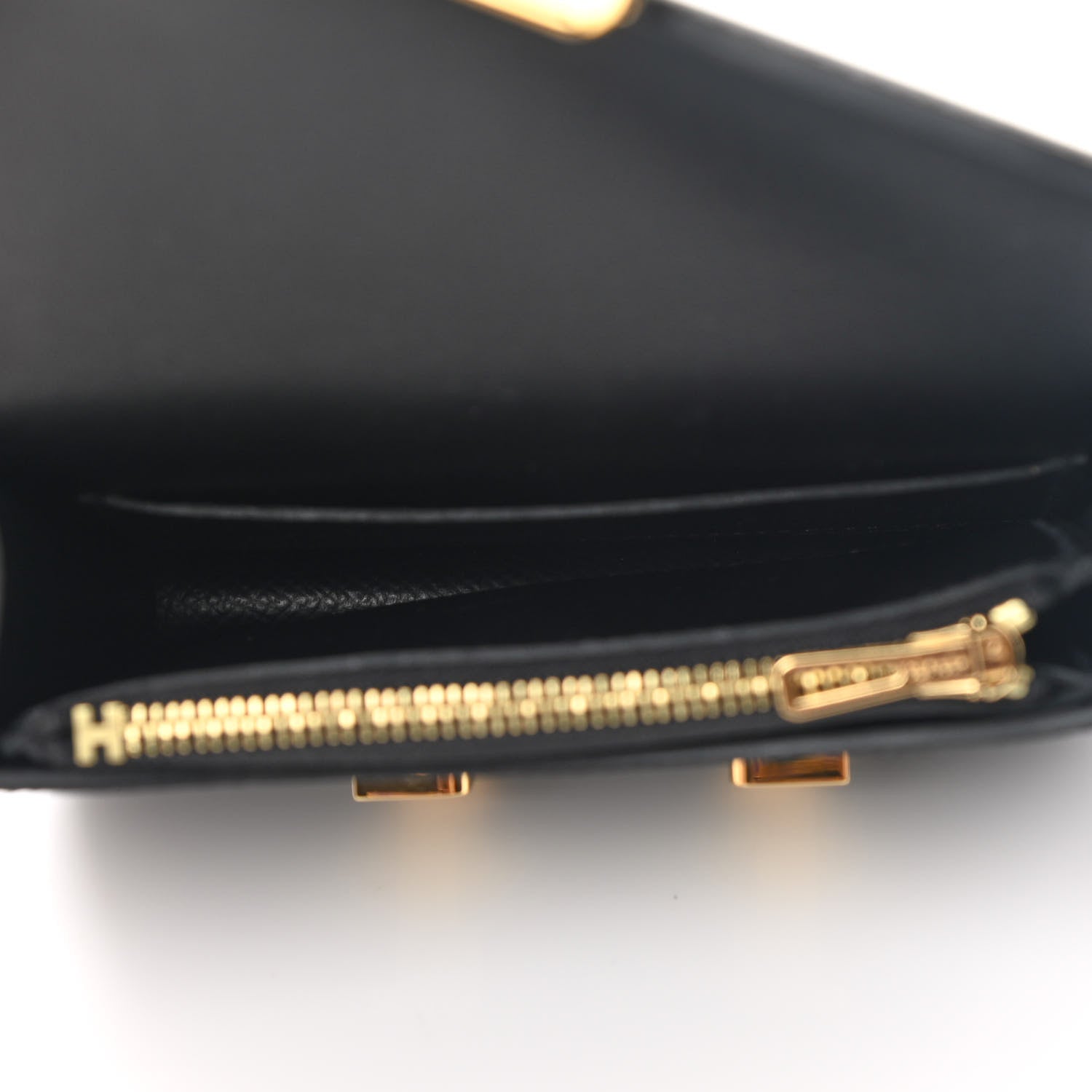 Hermes Epsom Constance Slim Wallet Black 6 of 11