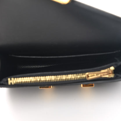 Hermes Epsom Constance Slim Wallet Black 6 of 11