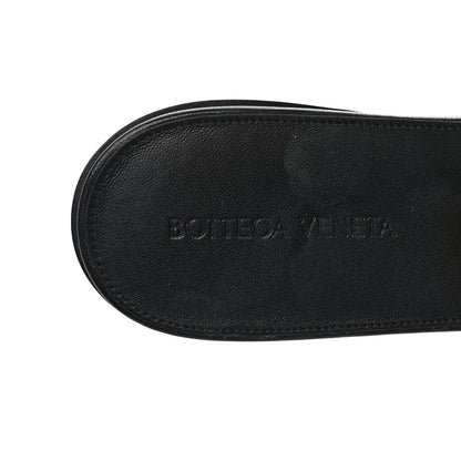 Bottega Veneta Nappa Quilted Rubber Lido Flat Sandals 41 Black 7 of 7