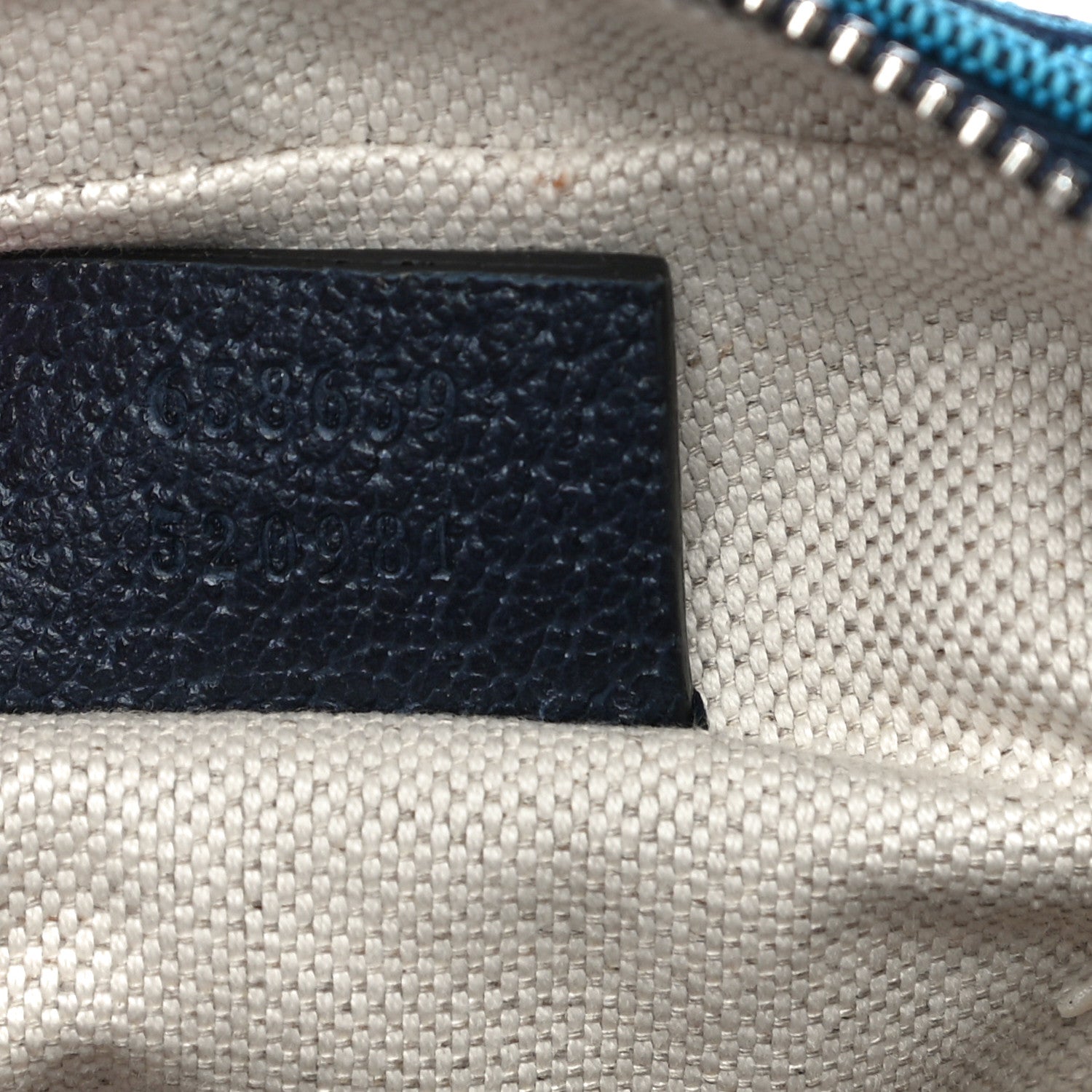 Gucci Monogram Multicolor Mini Retro Interlocking G Messenger Blue Rainbow Light Blue 7 of 10
