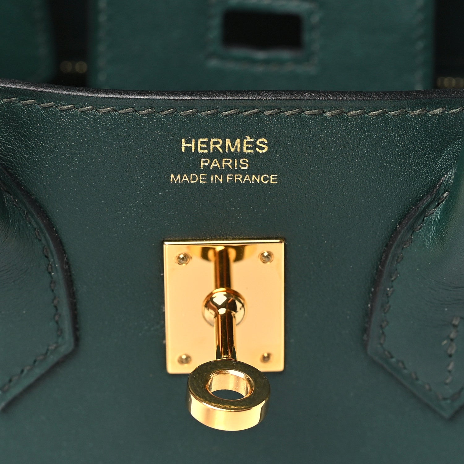 Hermes Veau Jonathan Birkin 25 Vert Tropical 6 of 10