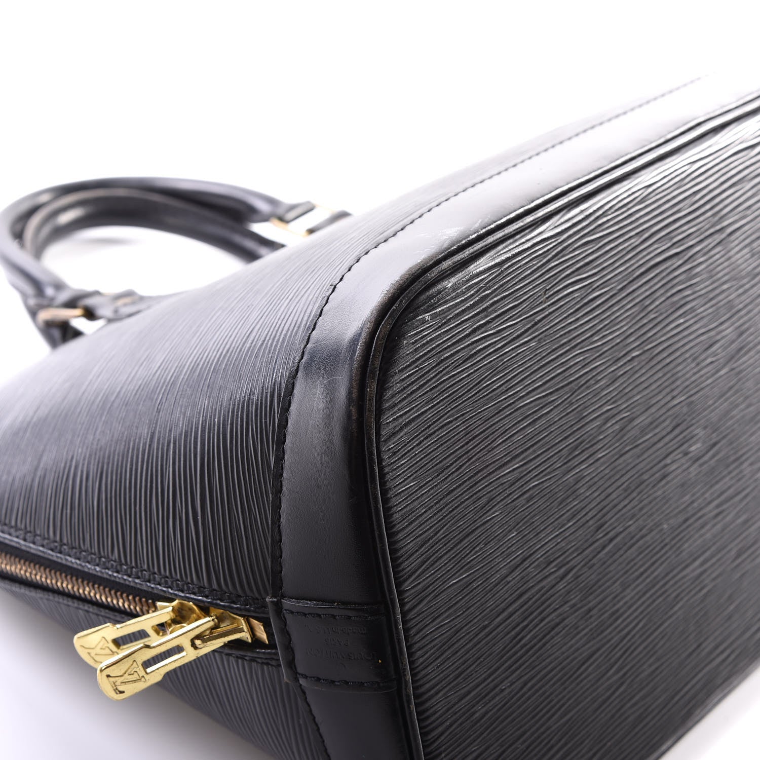 Louis Vuitton Epi Alma PM Black 5 of 14