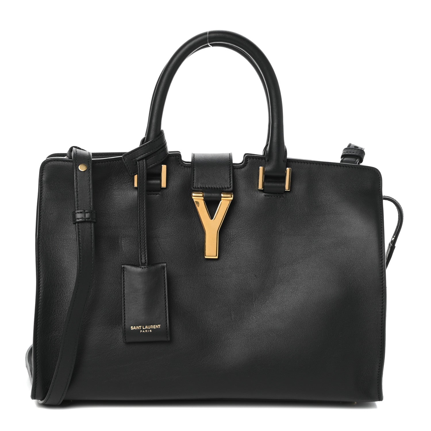 Saint Laurent Calfskin Small Classic Y Cabas Black 1 of 9