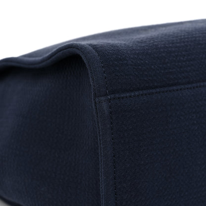Chanel Mixed Fibers Calfskin Medium Deauville Tote Dark Blue 11 of 12