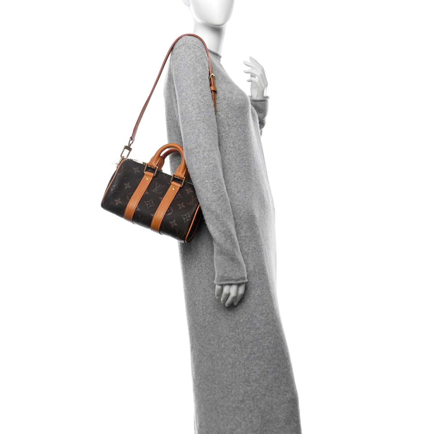 Calfskin Monogram Keepall Bandouliere 25