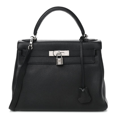 Hermes Togo Kelly Retourne 28 Black 1 of 13