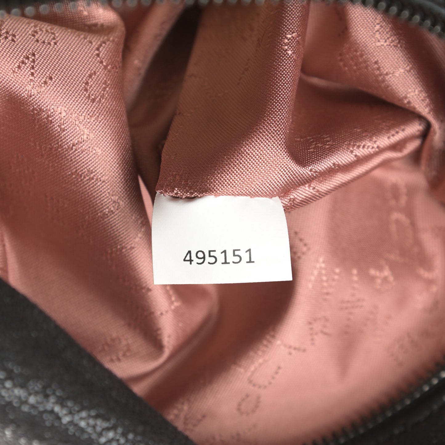 Shaggy Deer Falabella Fold Over Tote Black