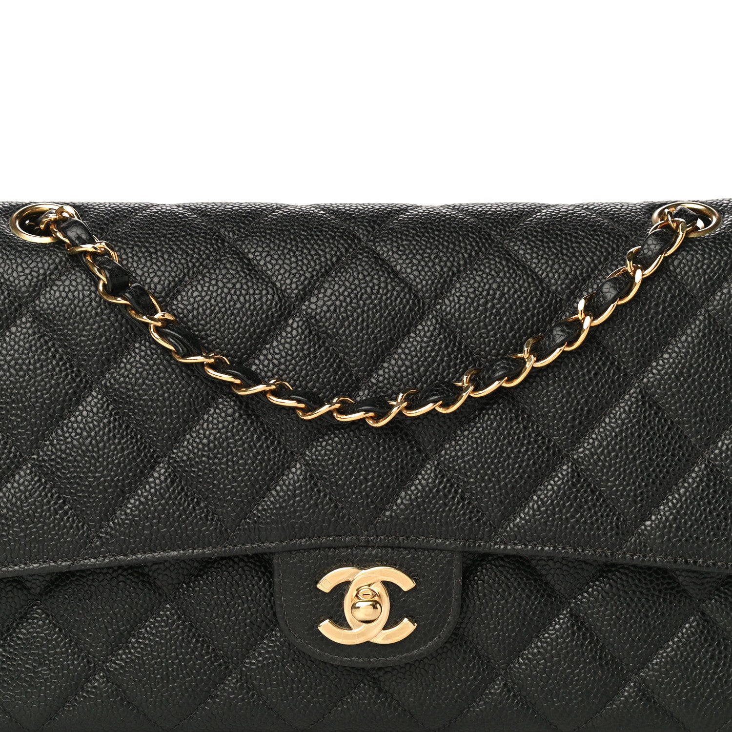 Chanel Caviar Quilted Small Double Flap Black 8 of 19