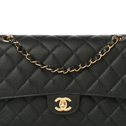 Chanel Caviar Quilted Small Double Flap Black 8 of 19