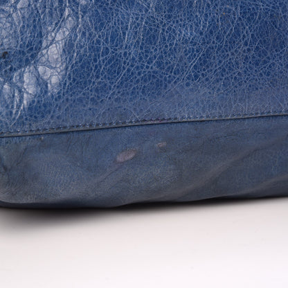 Balenciaga Agneau Giant 12 Rose Gold Hardware City Bleu Cobalt Bleu Electric 12 of 12
