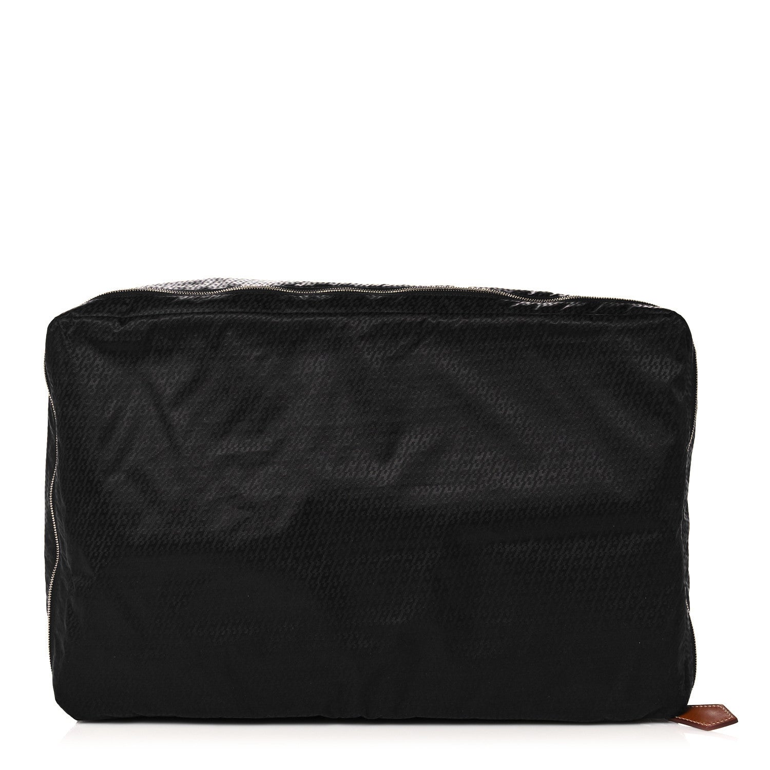 Hermes Technical Silk H en Bias Travelsilk Cube MM Black Fauve 1 of 11