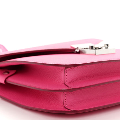 MCM Calfskin Patricia Small Crossbody Bag Pink 9 of 10