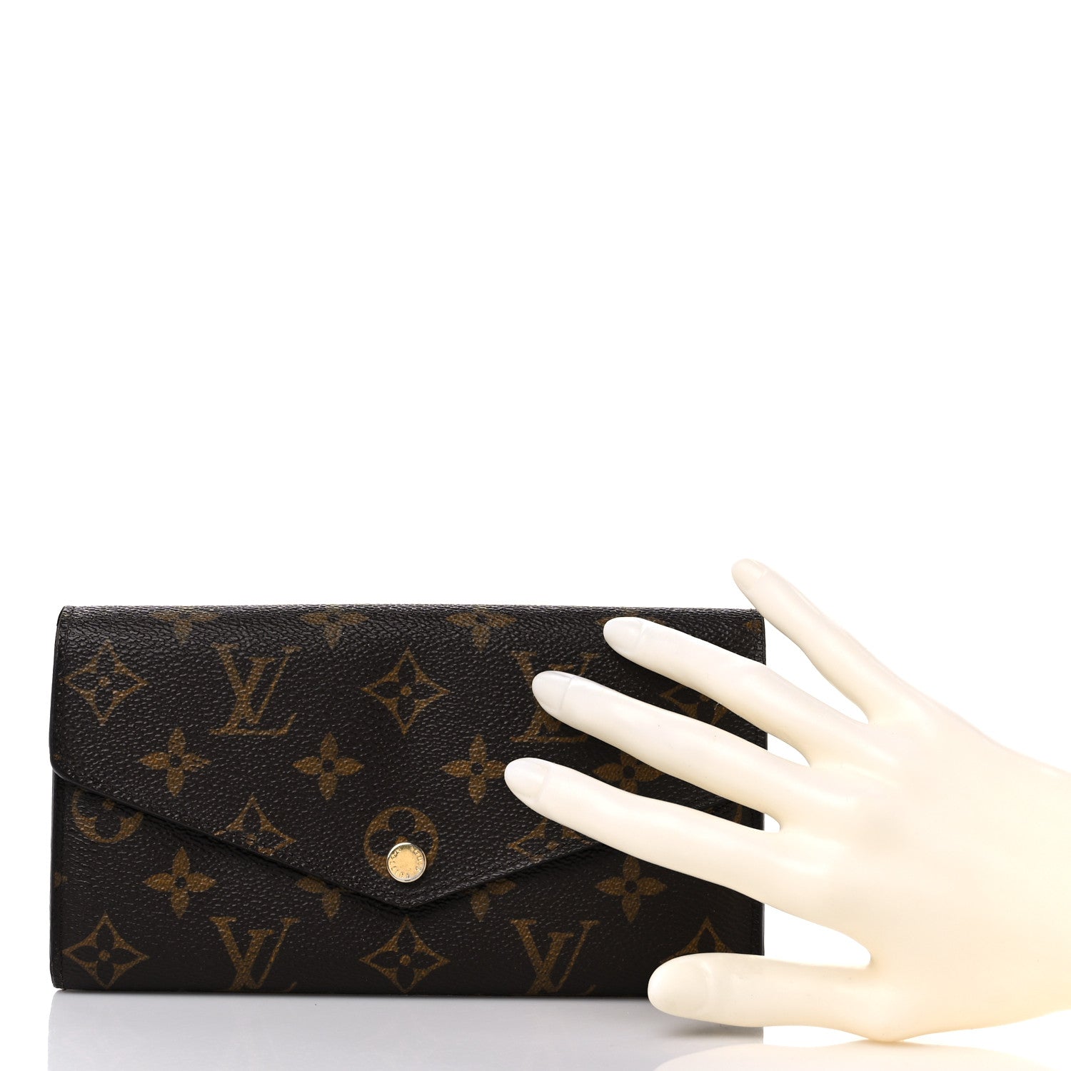 Louis Vuitton Monogram Sarah Wallet NM 2 of 18