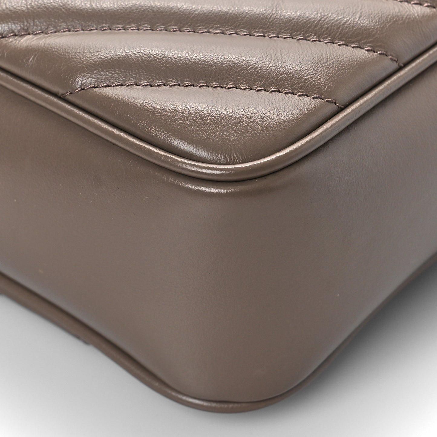 Calfskin Matelasse Monogram Lou Camera Bag Havana