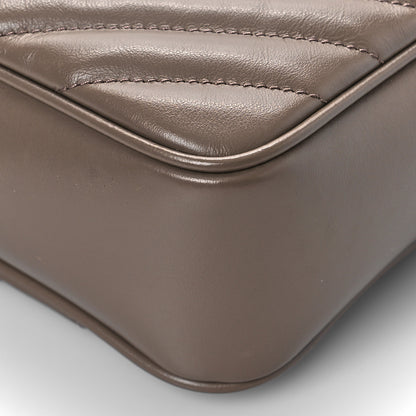 Saint Laurent Calfskin Matelasse Monogram Lou Camera Bag Havana 7 of 7