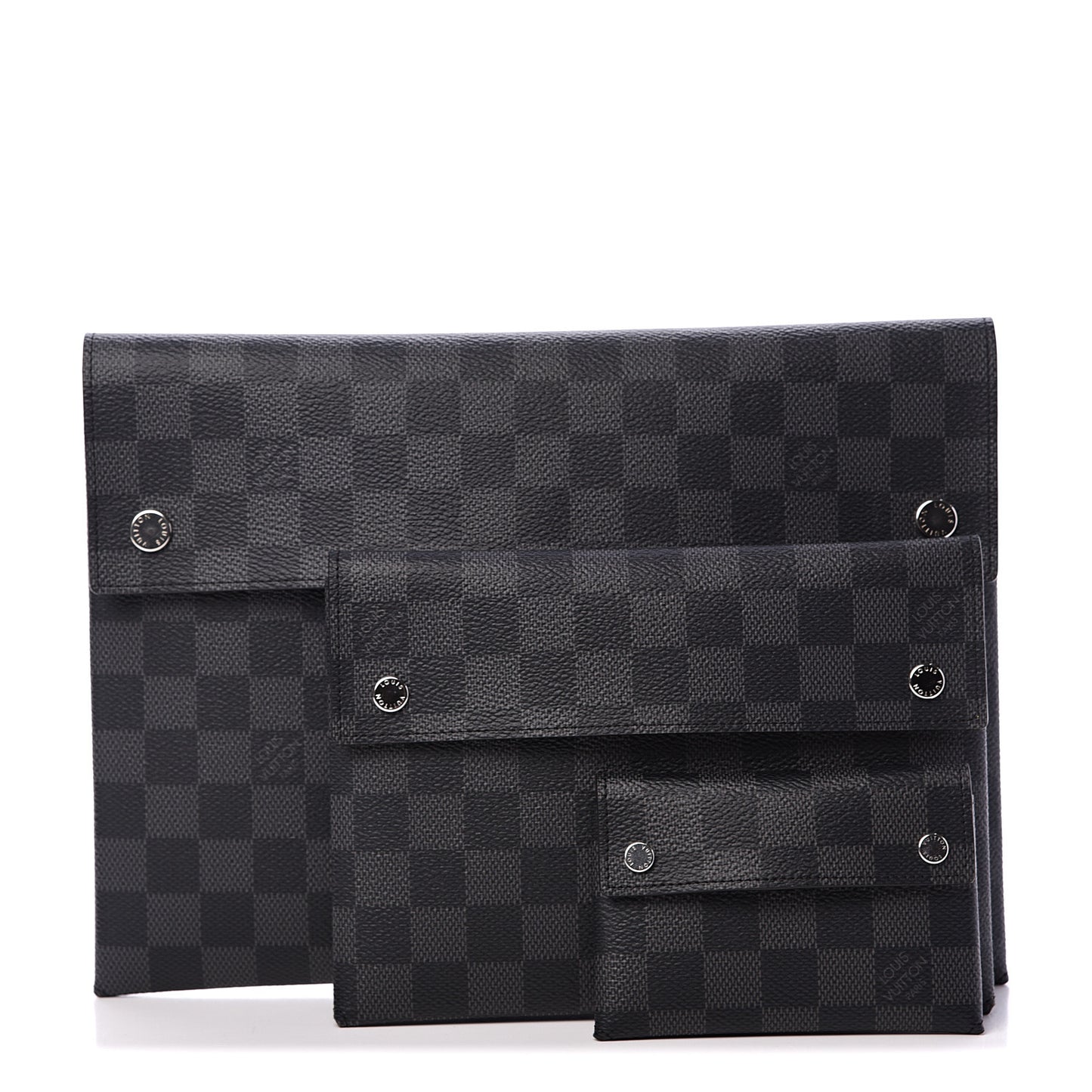 Damier Graphite Alpha Triple Pochette